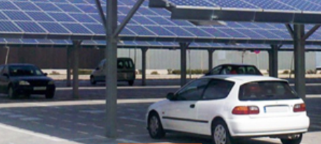 Suncore Engineering Solutions Pvt Ltd. - Montagesysteme - Car Shed Structure SES/CS - Art. 8573
