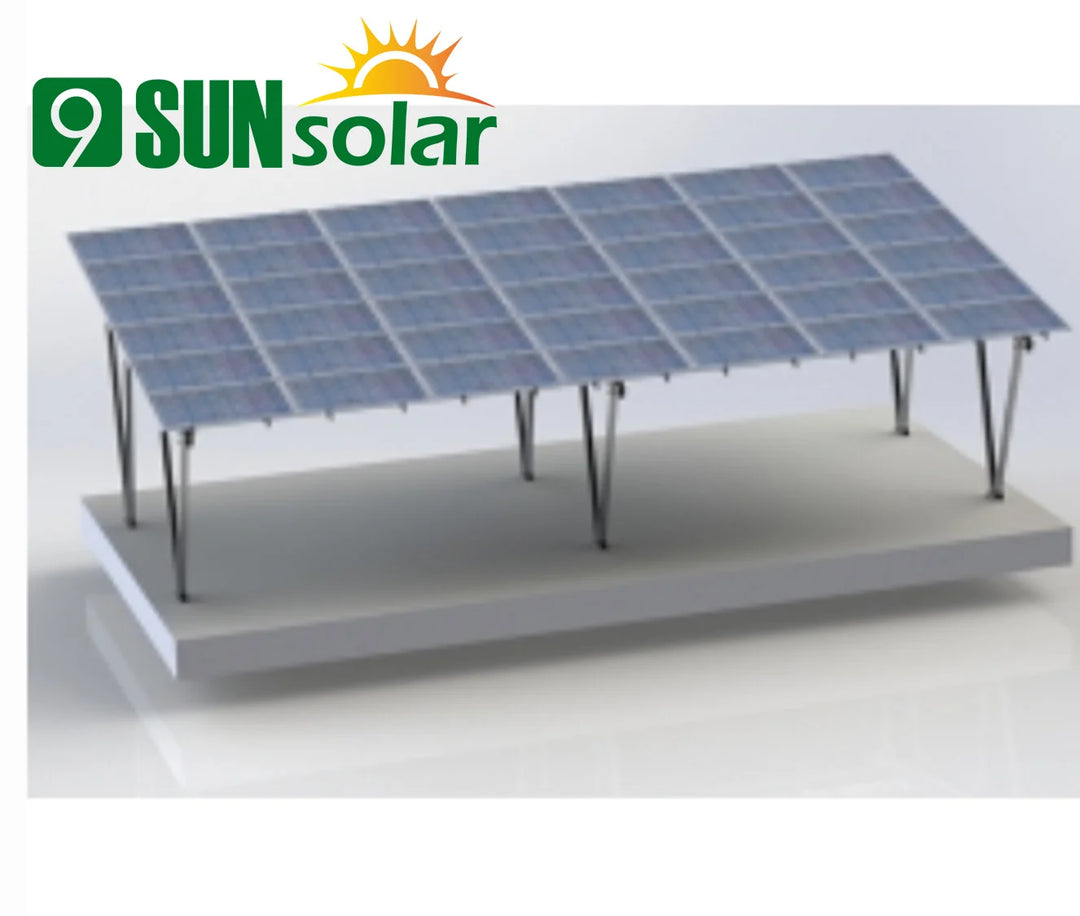 Xiamen 9Sun Solar Technology Co., Ltd. - Montagesysteme - Carport Mounting Carport Mounting - Art. 6892