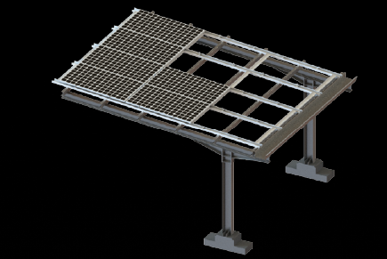 Xiamen Solar First Energy Technology Co., Ltd. - Montagesysteme - Carport PV Ground Mounting System Carport PV Ground Mounting System - Art. 6611
