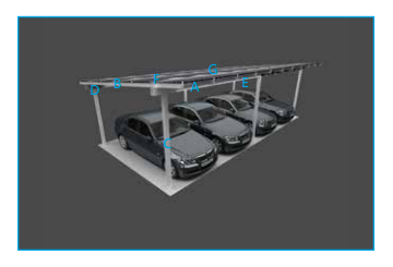Xiamen BSL ECO Technology Co., Ltd. - Montagesysteme - Carport Solar Mounting  System Carport Solar Mounting  System - Art. 8859