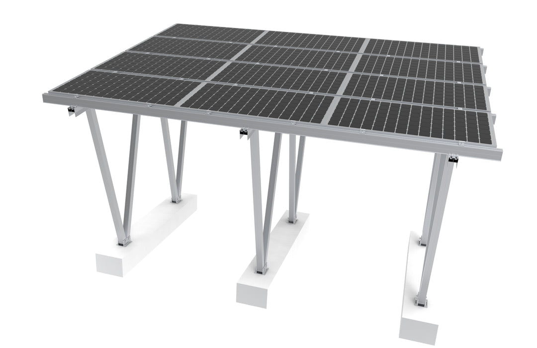 Xiamen Panelroof PV Technology Co.,Ltd. - Montagesysteme - Carport Solar Mounting System Carport Solar Mounting System - Art. 10017