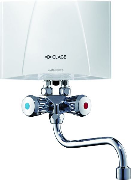 Clage Klein-Durchlauferhitzer M7/SMB mit armatur 6.5kW/400V Übertisch