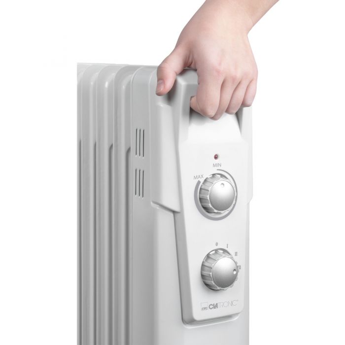 Clatronic Radiator RA 3737 Weiß 11 Rippen 2300W