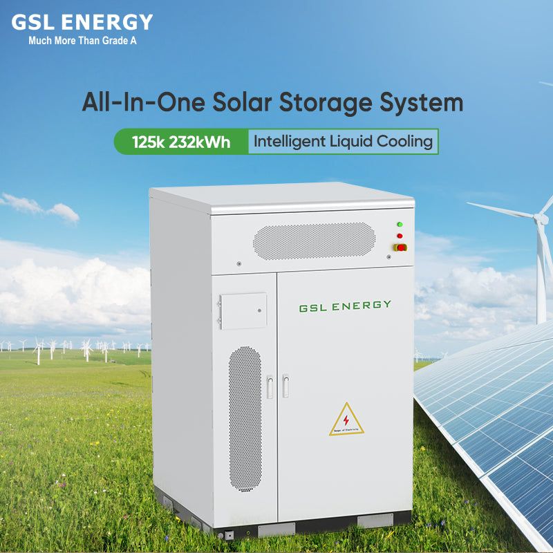 Shenzhen GSL Energy Co., Ltd. - Speicher - Commercial-Scale AC-Coupled Liquid-Cooling Batt... GSL-BESS-125K232(AC COUPLE , WITHOUT PV ) - Art. 38417