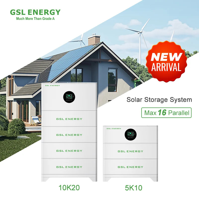 Shenzhen GSL Energy Co., Ltd. - Speicher - Customized All-In-One Battery Energy Storage Sy... GSL-HESS-5K10-EU - Art. 31193