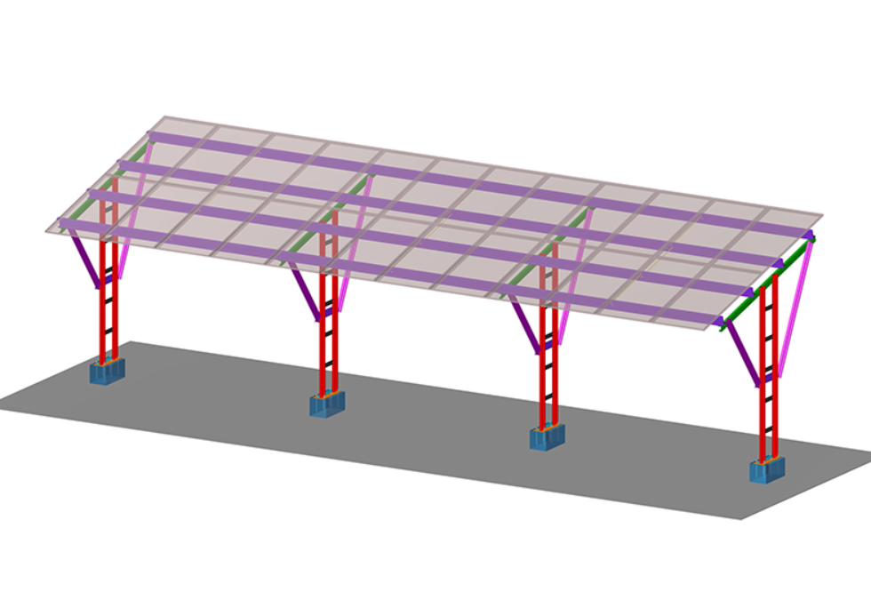 Techno FAB - Montagesysteme - Cycle Park Structure Cycle Park Structure - Art. 10549