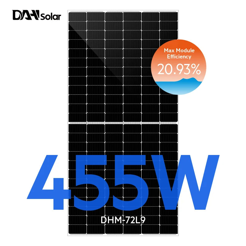 DAH Solar Solarmodul DHM-72L9 - 455 - Art. 193151