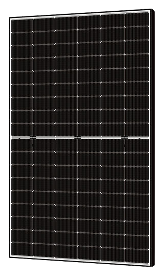 DAS Solar Solarmodul DAS-DH108NA N-Typ Bifaziales Glas-Glas-Modul 430 Wp Schwarzer Rahmen