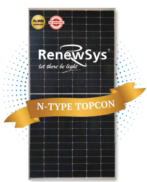 RenewSys India Pvt Ltd - Solarmodul - DESERV Extreme 144X 565-600W 595 - Art. 234355