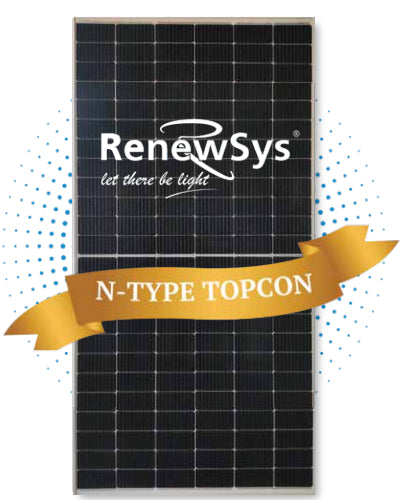 RenewSys India Pvt Ltd - Solarmodul - DESERV Extreme 144X 565-610W 183.75mm 605 - Art. 234365
