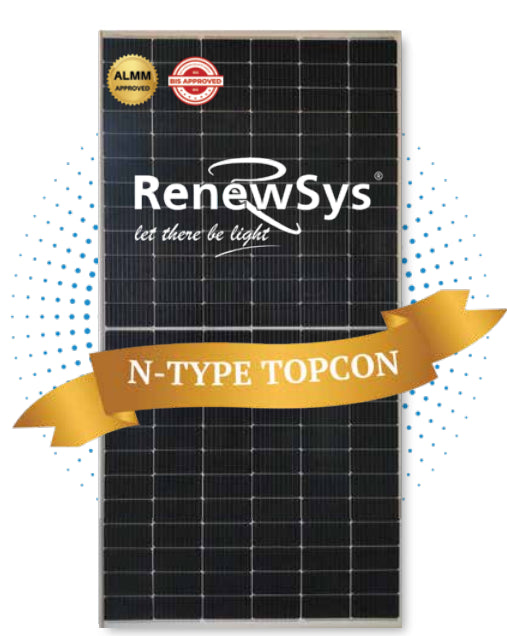 RenewSys India Pvt Ltd - Solarmodul - DESERV Extreme 156X 615-650W 183.75mm 620 - Art. 234339
