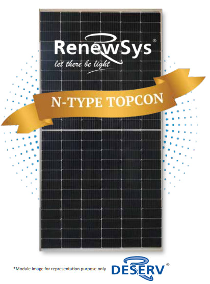 RenewSys India Pvt Ltd - Solarmodul - DESERV Sgalactic 144X 560-600 565 - Art. 222032