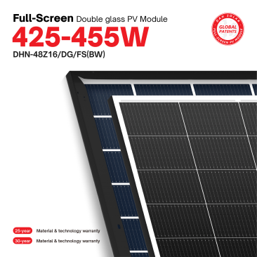 DAH Solar Co., Ltd. - Solarmodul - DHN-48Z16-DG(BW)-425~455W DHN-48Z16-DG(BW)-435 - Art. 239054
