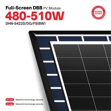DAH Solar Co., Ltd. - Solarmodul - DHN-54Z20-DG(BW)-480~510W DHN-54Z20-DG(BW)-505 - Art. 238925