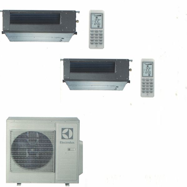 Electrolux Klimagerät kanalisierbar Dual 9000+9000 1185