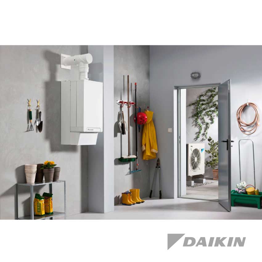 Daikin Altherma R Hybride Wärmepumpe pakket inclusief montage