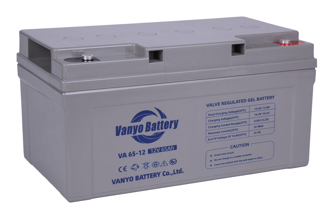 Vanyo Battery Co., Ltd. - Speicher - Deep Cycle Gel Battery 12V65Ah VAG65D-12 - Art. 20916