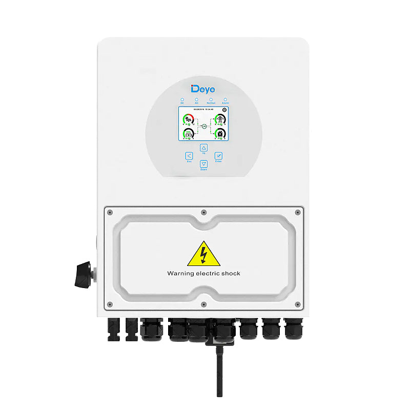 Hybrid-Solarwechselrichter Deye SUN-6K-SG04LP1-EU (6 kW, 1 Phasen, 2 MPPT)
