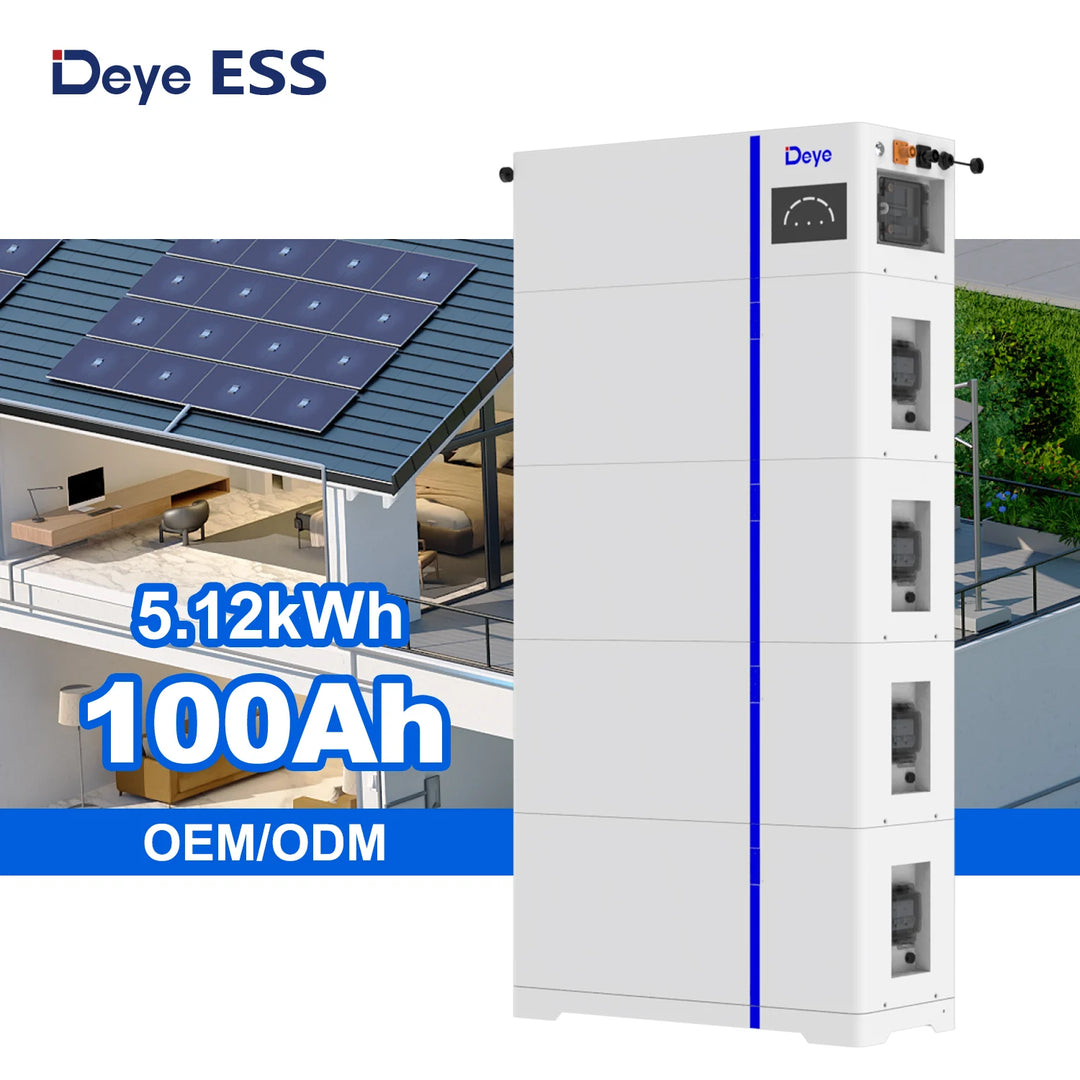 Ningbo Deye ESS Technology Co., Ltd. - Speicher - Deye ESS AI-W5.1-B Low Voltage Storage Battery AI-W5,1-B 5,12kWh - Art. 27662