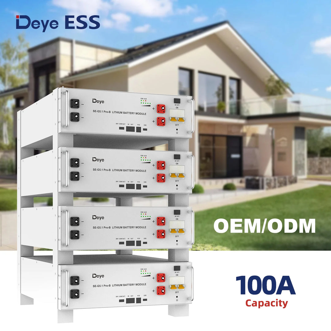 Solar&Solar Kft. - Speicher - Deye ESS
                                                        Deye ESS SE-G5.1 Pro-B Low Voltage Storage Battery SE-G5,1 Pro-B - Art. 35297