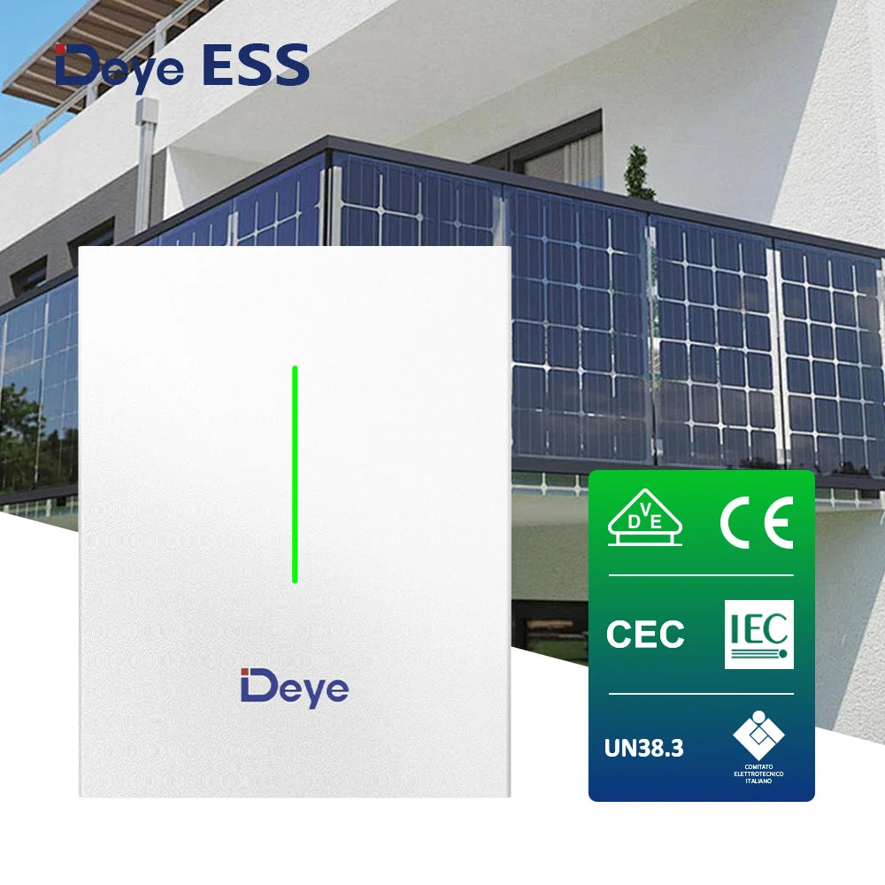 Ningbo Deye ESS Technology Co., Ltd. - Speicher - Deye ESS RW-F10.2 & RW-F10.2-B Low Voltage Stor... RW-F10,2 - Art. 33010
