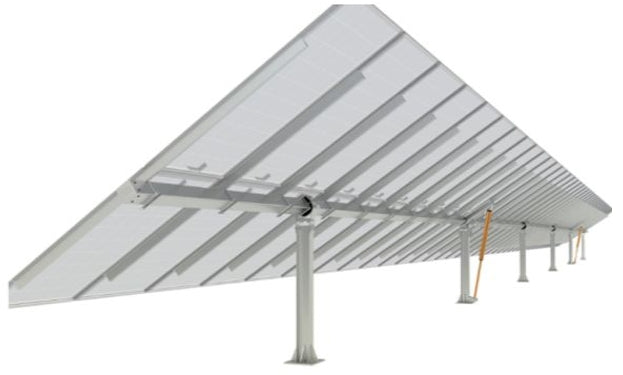 Tianjin Wenli New Energy Technology Co., Ltd. - Montagesysteme - Distributed Flat Single Axis Tracking System Distributed Flat Single Axis Tracking System - Art. 7263