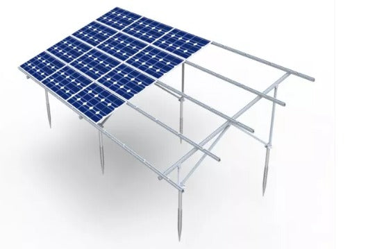 Sunbeam (Xiamen) Technology Co., Ltd - Montagesysteme - Double-Post Aluminum Ground Mounting System S MGD-I - Art. 9376