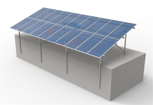 Xiamen Empery Solar Technology Co., Ltd. - Montagesysteme - Double-pole Ground Mounting Structure EPR-Double pole - Art. 10579