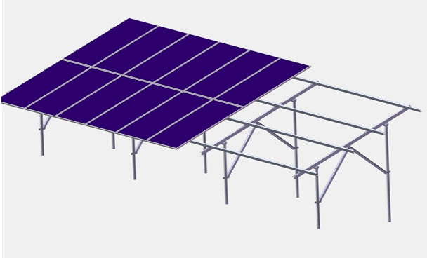 Tianjin Wenli New Energy Technology Co., Ltd. - Montagesysteme - Double Column Bracket System Double Column Bracket System - Art. 7264