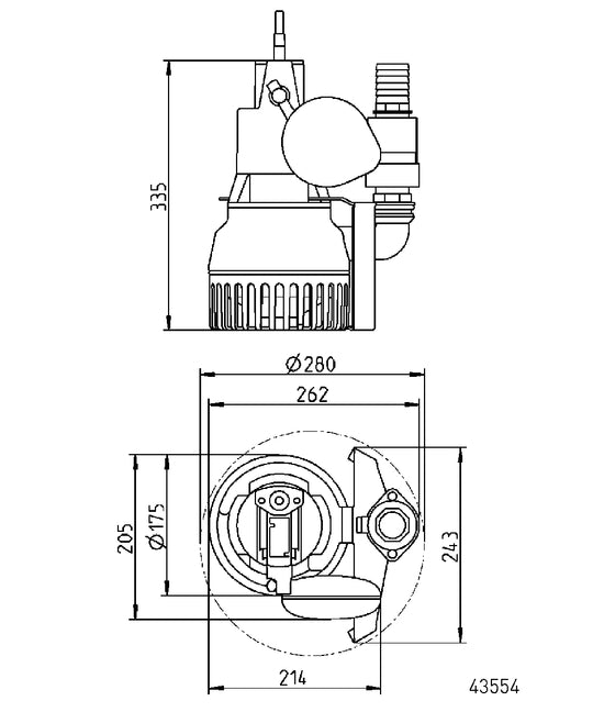 JUNG PUMPEN DRAINAGESET - Art. JP43388