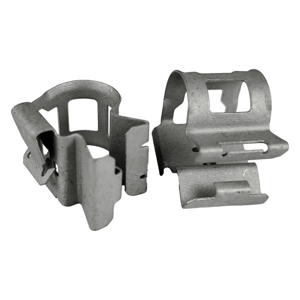 EMC Kantenclip für Wellblechrohr, 8 mm, 90°, Kante 1,00 - 3,50 mm
