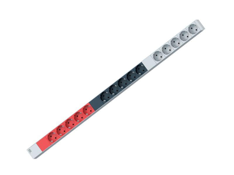 EMITER Steckdosenleiste vertikal 3-phasig (3x16A)