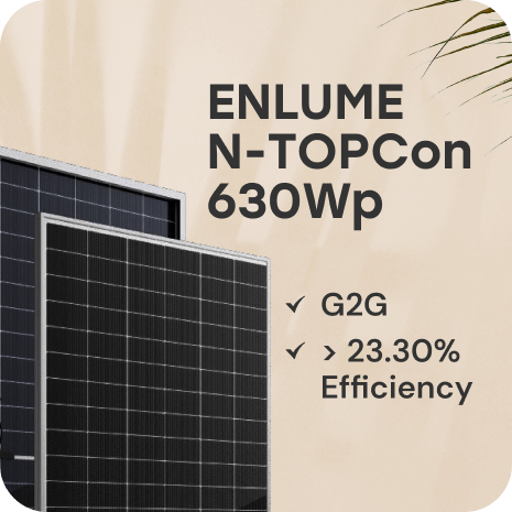 Avaada Energy Pvt. Ltd. - Solarmodul - ENLUME AVN66G12RG 610-630W AVN66G12RG 610 - Art. 237743