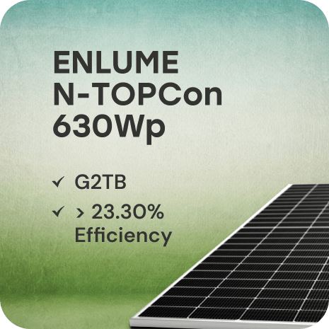 Avaada Energy Pvt. Ltd. - Solarmodul - ENLUME AVN66G12RTB 610-630W AVN66G12RTB 610 - Art. 237748