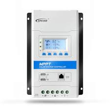EP SOLAR TRIRON 3210N-1RS – MPPT-LADEREGLER 30A 12/24V MIT DS1-LCD-DISPLAY UND RCS-SCHNITTSTELLE -Art. TRIRON3210N-1RS