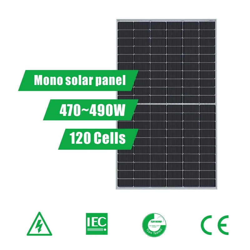 Shenzhen EverExceed Industrial Co., Ltd. - Solarmodul - ESM-470-490MH ESM-475MH - Art. 221732