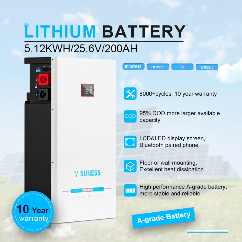 Shenzhen Youess Energy Storage Technology Co., Ltd - Speicher - EV-5.12M 24V 200Ah Lithium Battery EV-5,12M - Art. 32434