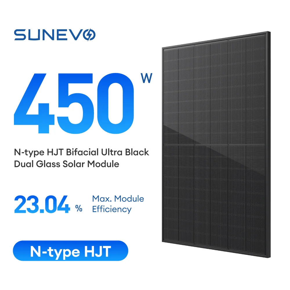 SunEvo Solar Co., Ltd. - Solarmodul - EVO5N SE5-54HBD 430W-450W Bifacial/BifacialUltr... SE5-54HBD 450 - Art. 213638