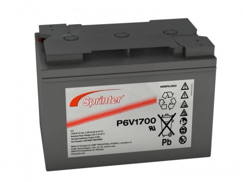 Exide Sprinter P6V1700 - 6 V 122 Ah AGM-Hochleistungsbatterie