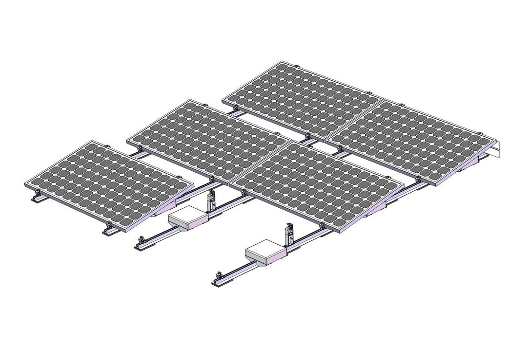 Xiamen Powerack Solar Technology Co., Ltd. - Montagesysteme - East & West Ballasted-B Ballasted-B - Art. 9206