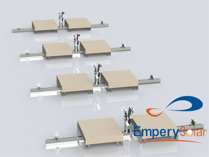 Xiamen Empery Solar Technology Co., Ltd. - Montagesysteme - East to West Ballast Mounting Brackets System EPR-BM02 - Art. 8763