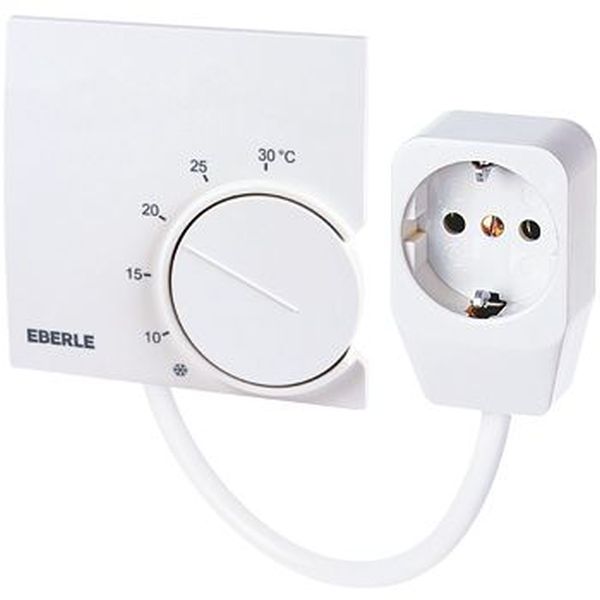 Eberle Raumtemperaturregler RTR 9311 und Zwischenstecker