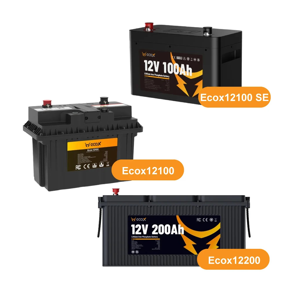 Shanghai PYTES Energy Co., Ltd - Speicher - Ecox 12V Lifepo4 12V Battery Ecox12100 - Art. 38735
