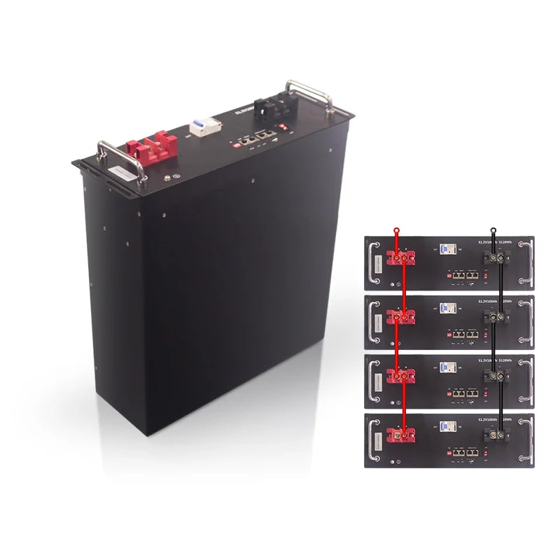 Enershare Tech Company Ltd - Speicher - Enershare 48V Solar Storage LiFePO4 Battery ES 48150 - Art. 26393