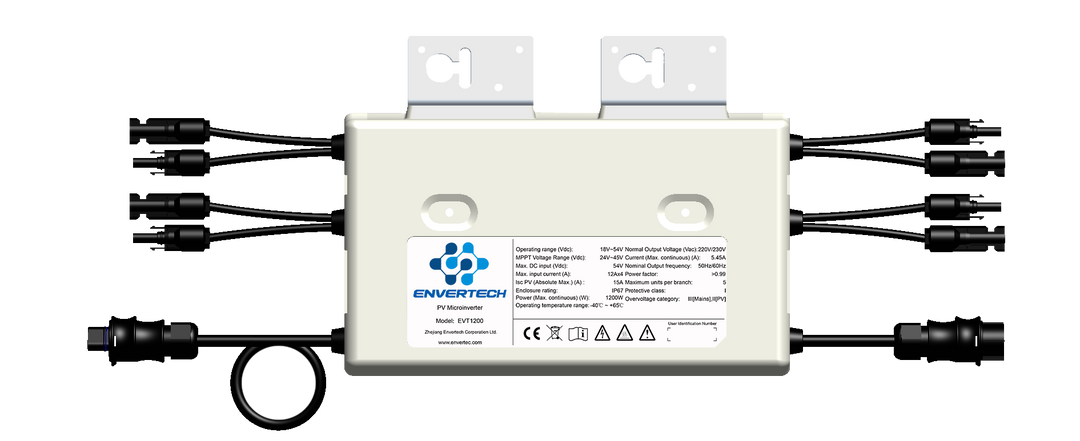 ASE Energy - Wechselrichter - Envertech
                                                        EVT1200 EVT1200 - Art. 46711