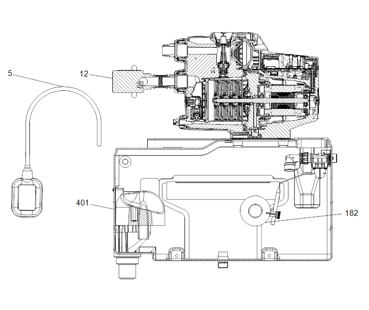 GRUNDFOS Druckerhöhungsanlage SCALA1 System 3-45 Art. 99976872