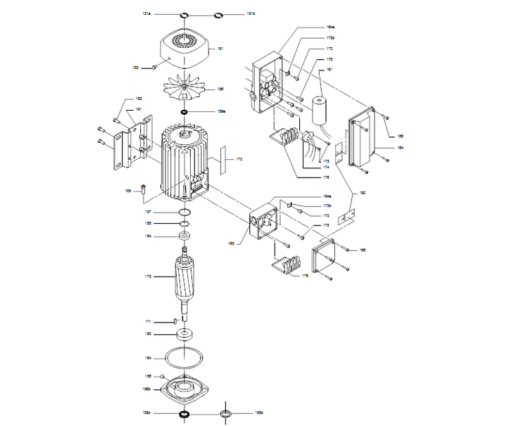 GRUNDFOS Kreiselpumpe CRN 1-4 A-P-A-E-HQQE - Art. 96516480