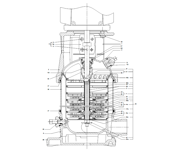 GRUNDFOS Kreiselpumpe CRT 2-4 A-P-A-V-AUUV - Art. 96100319