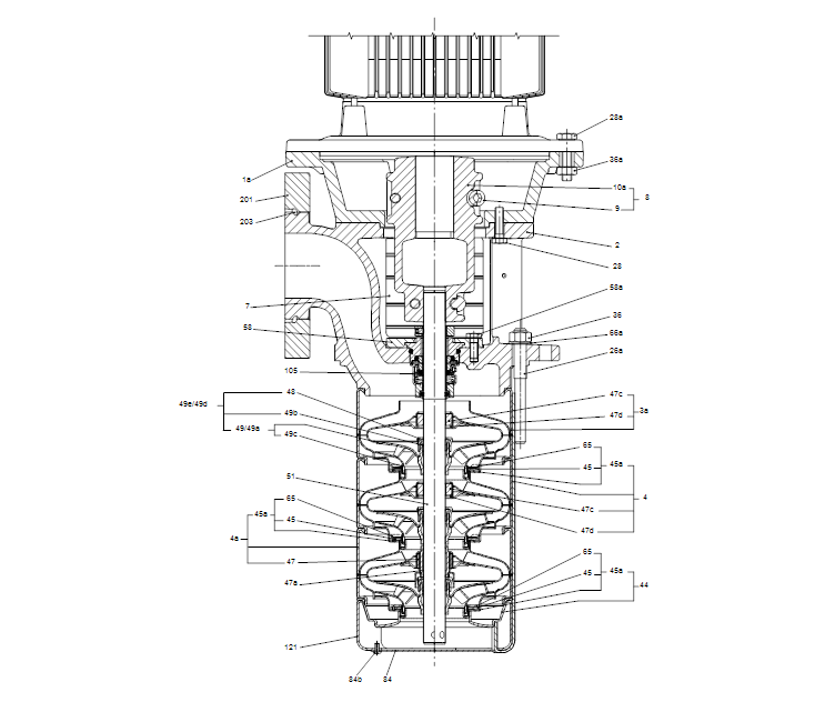 GRUNDFOS Eintauchpumpen MTR 45-2/2 A-F-A-HUUV - Art. 98513698