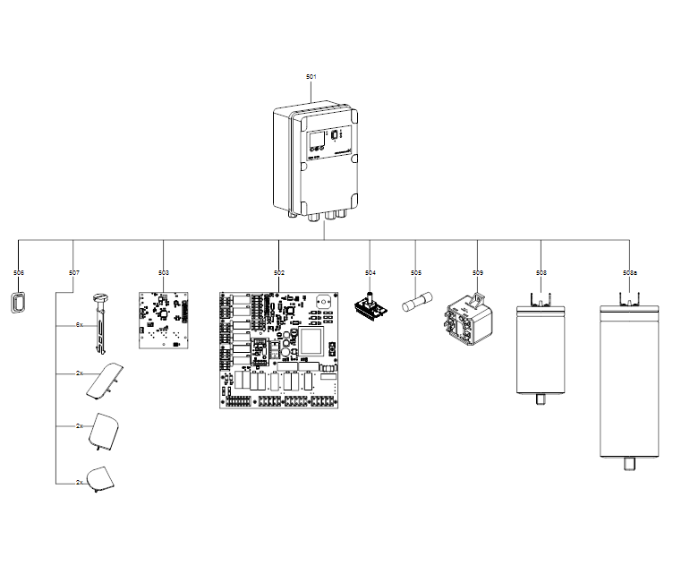 GRUNDFOS Doppelpumpenhebeanlage MOG.12.1.2 - Art. 97901126